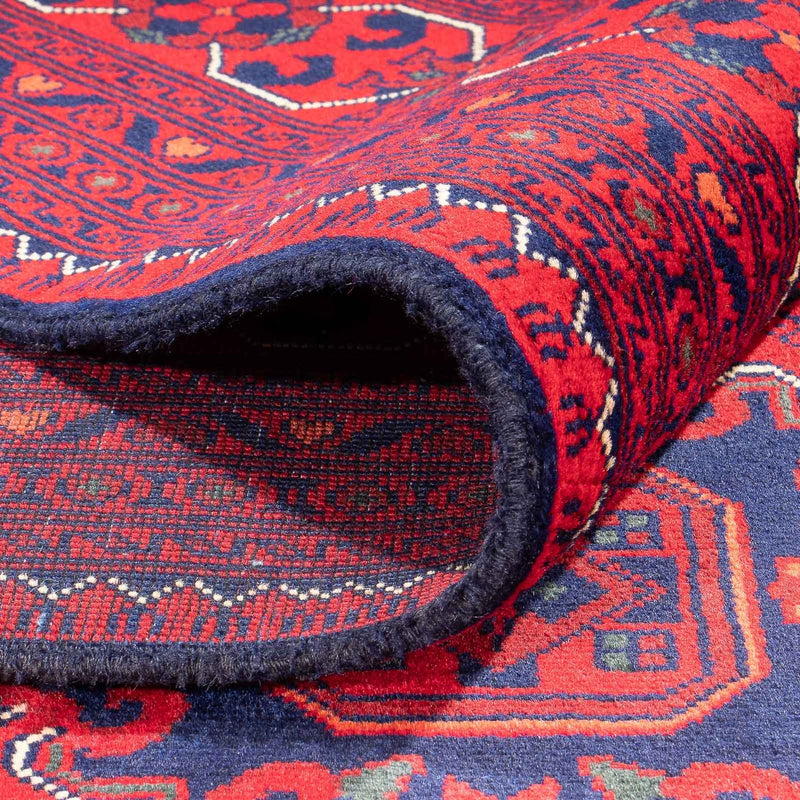 Afghansk matta - 346 x 246 cm - röd