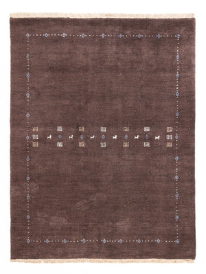 Gabbeh-matta - Loribaft Persian - 230 x 160 cm - mörk beige