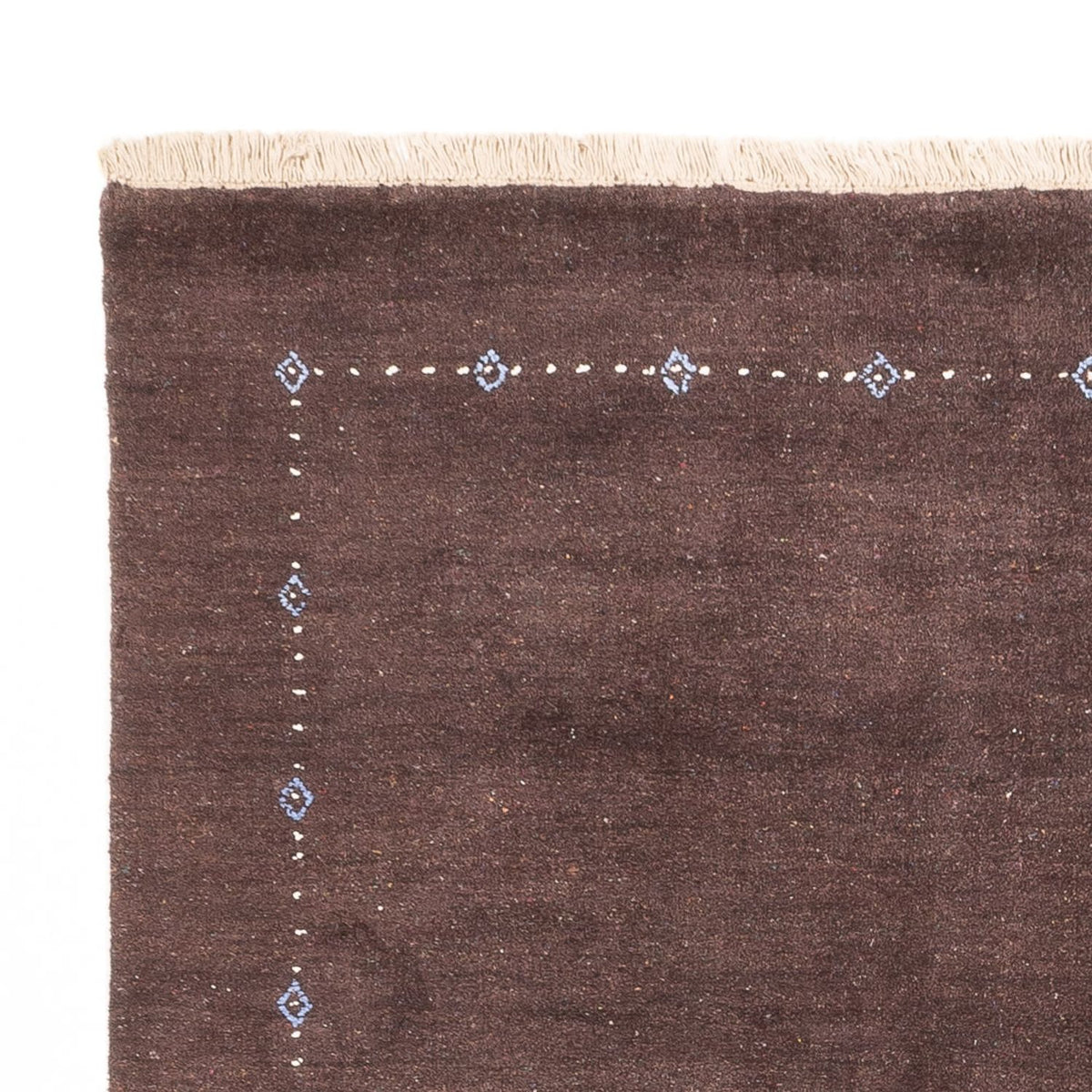 Gabbeh-matta - Loribaft Persian - 230 x 160 cm - mörk beige