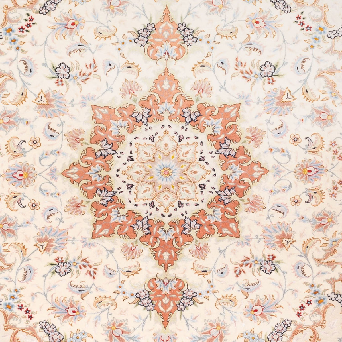Persisk matta - Tabriz - Royal - 210 x 150 cm - beige