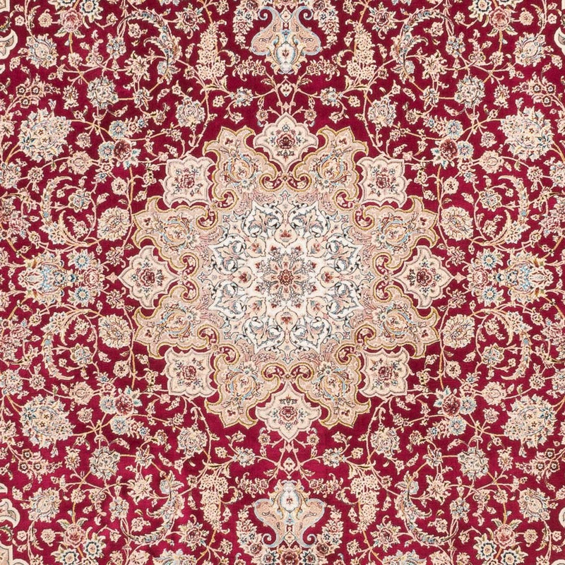 Silk Carpet - Ghom Silk - Premium - 227 x 145 cm - röd