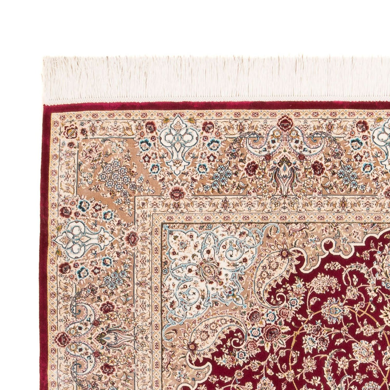 Silk Carpet - Ghom Silk - Premium - 227 x 145 cm - röd