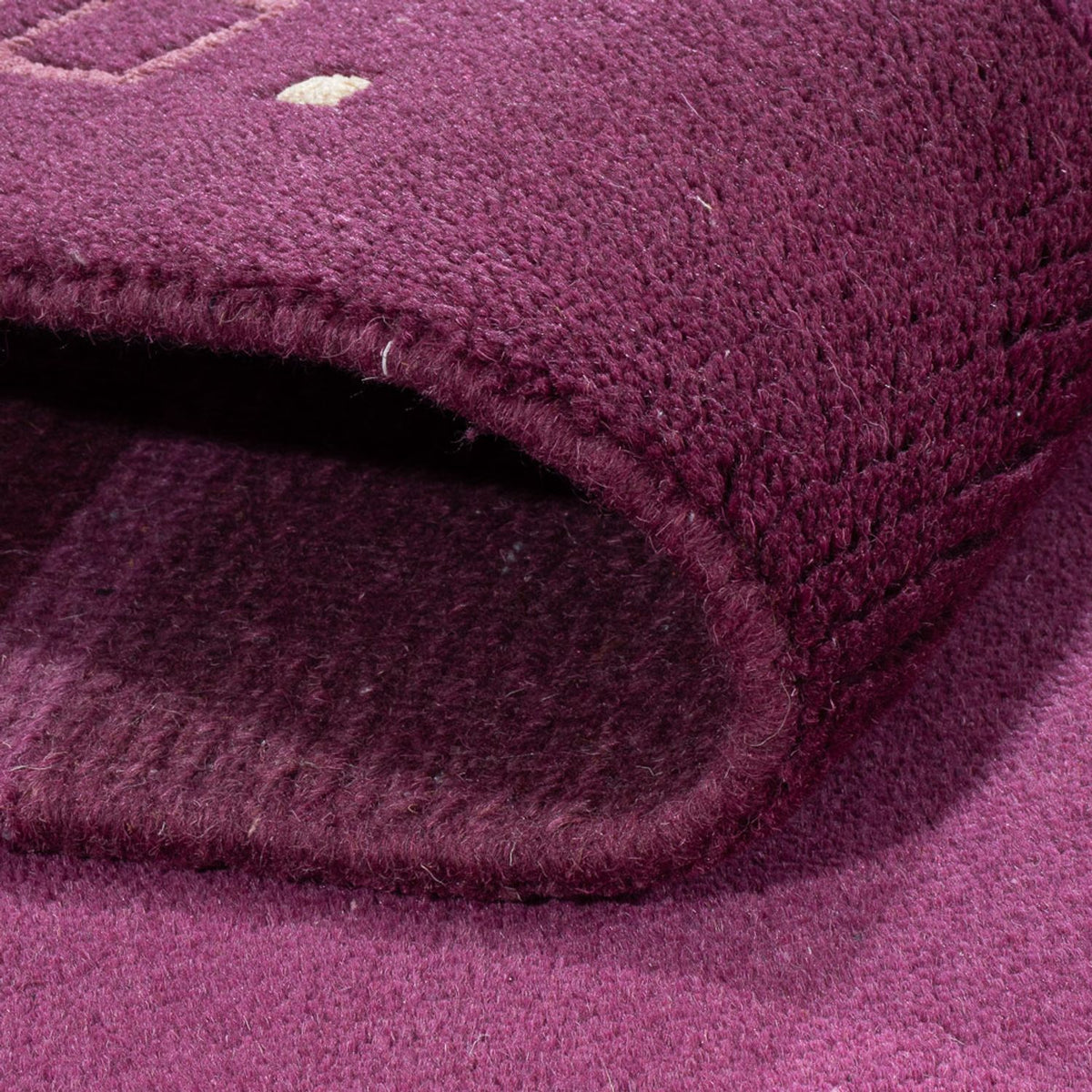 Nepal mattan - 180 x 120 cm - lila