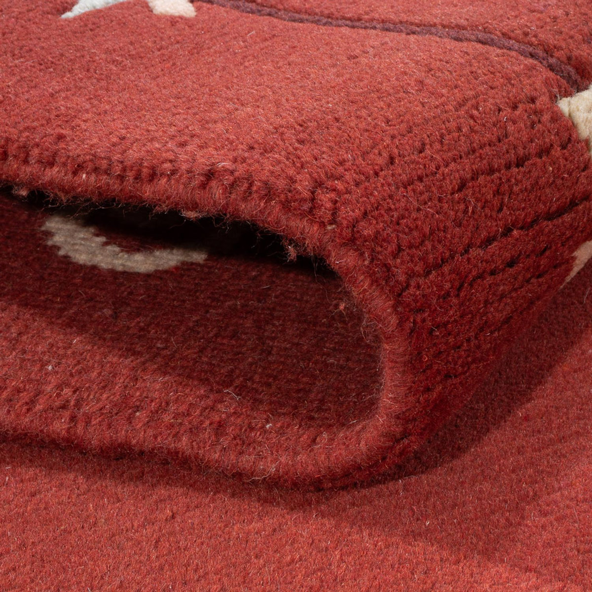 Nepal mattan - 180 x 122 cm - rost