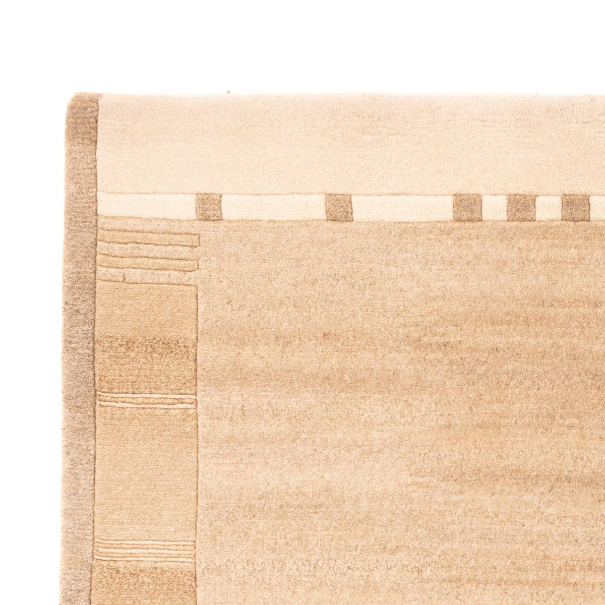 Nepal mattan - 200 x 142 cm - beige