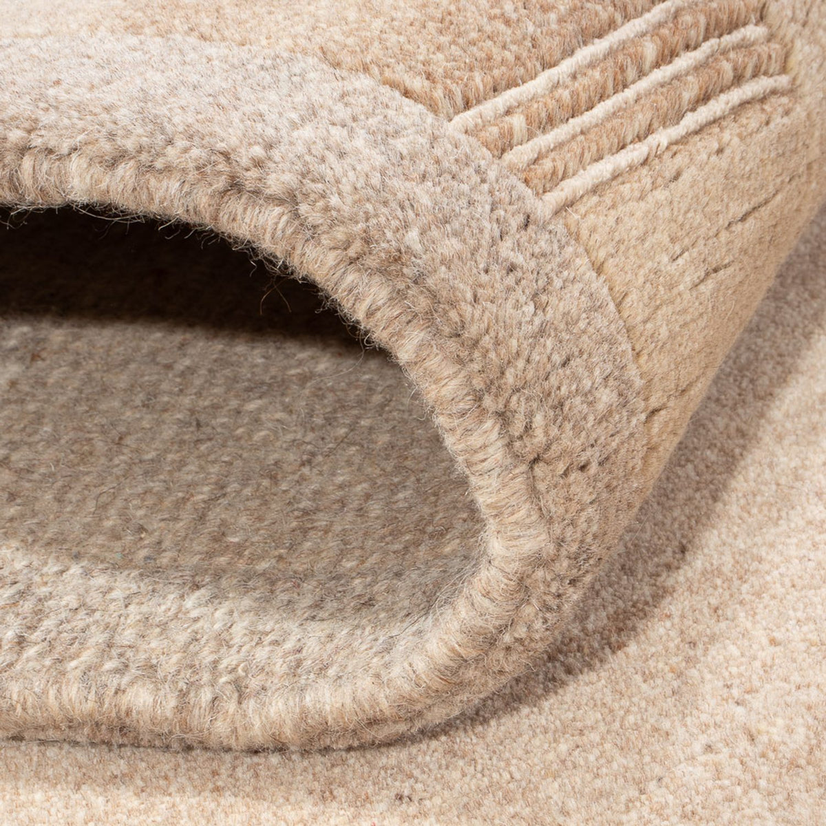 Nepal mattan - 200 x 142 cm - beige