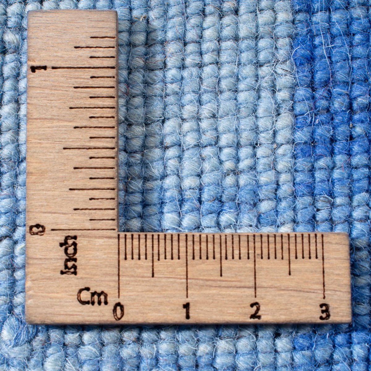 Gabbeh matta - Loribaft Softy - 185 x 123 cm - blå