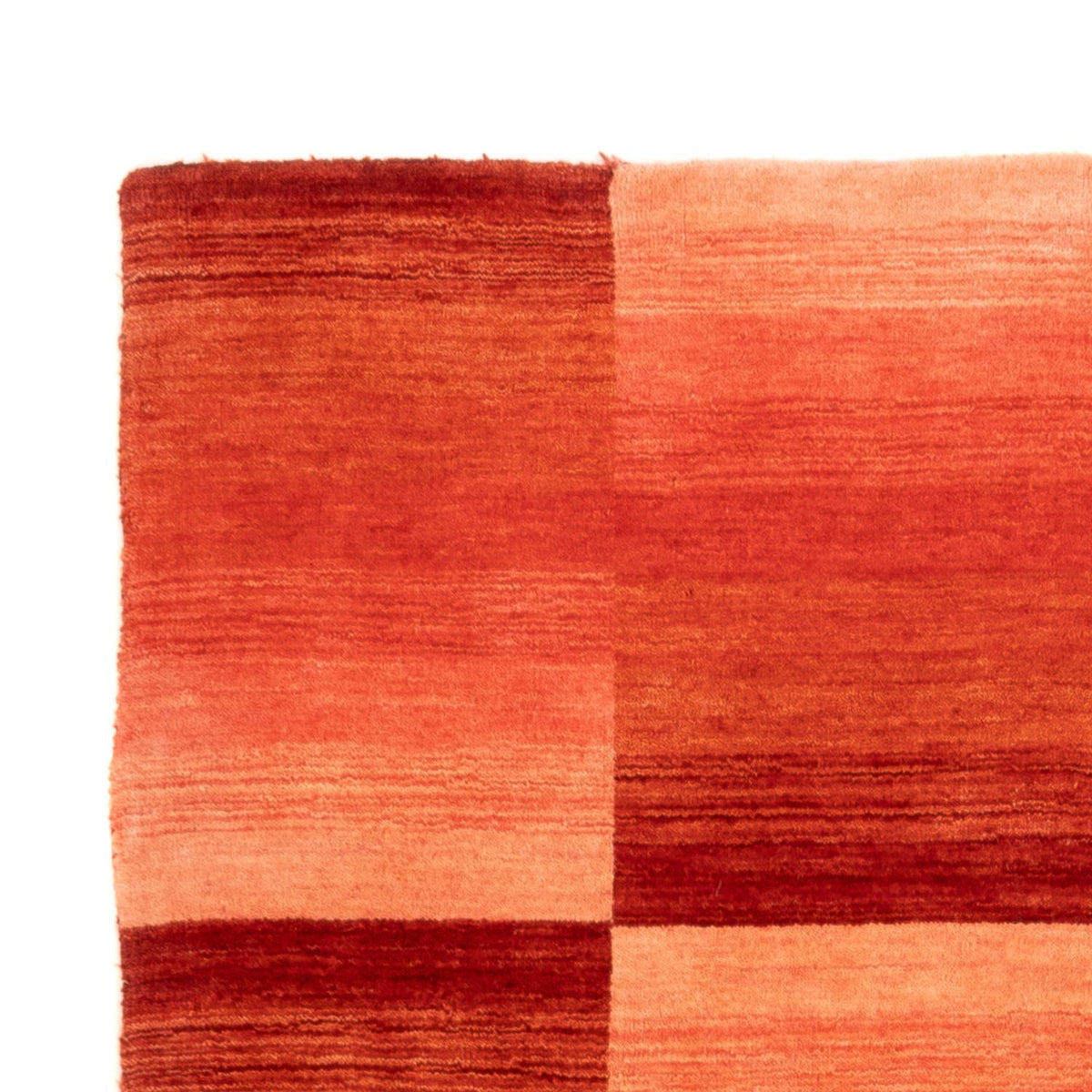 Gabbeh matta - Loribaft Softy - 189 x 120 cm - röd