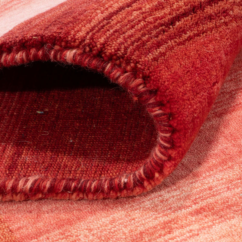 Gabbeh matta - Loribaft Softy - 189 x 120 cm - röd