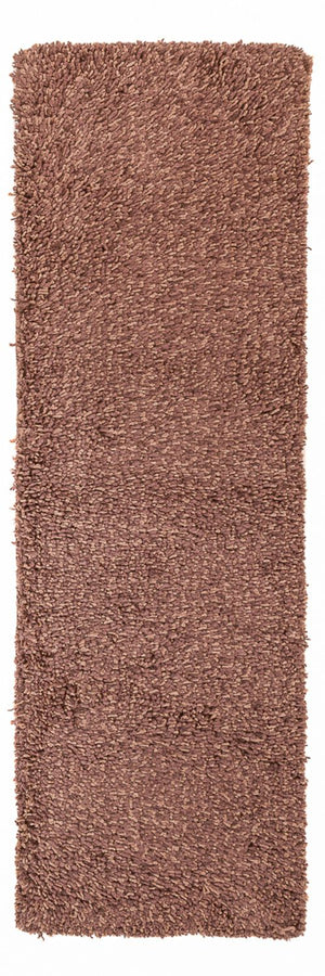 Runner Hög luggmatta - 203 x 64 cm - brun