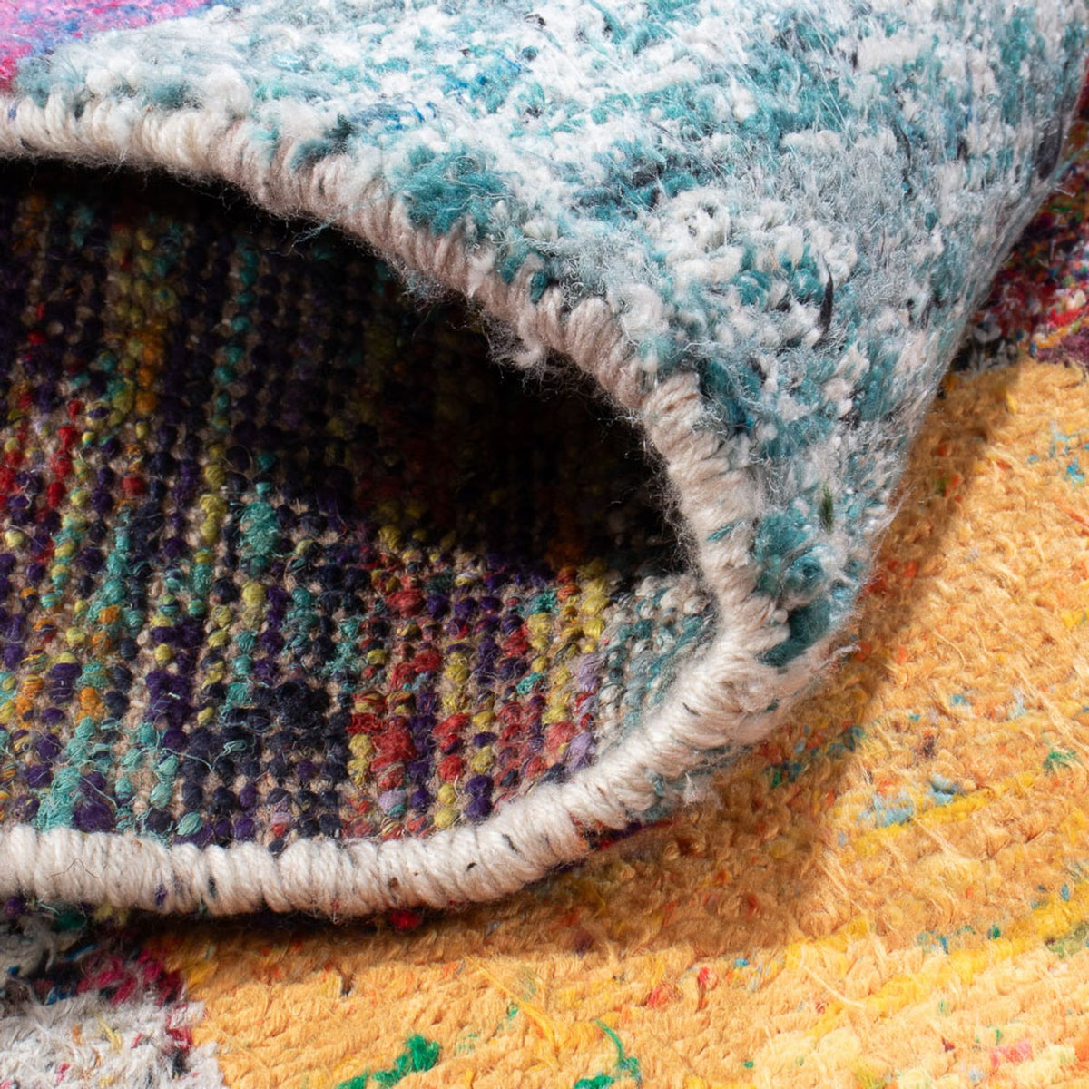 Runner Designermatta - 240 x 91 cm - flerfärgad