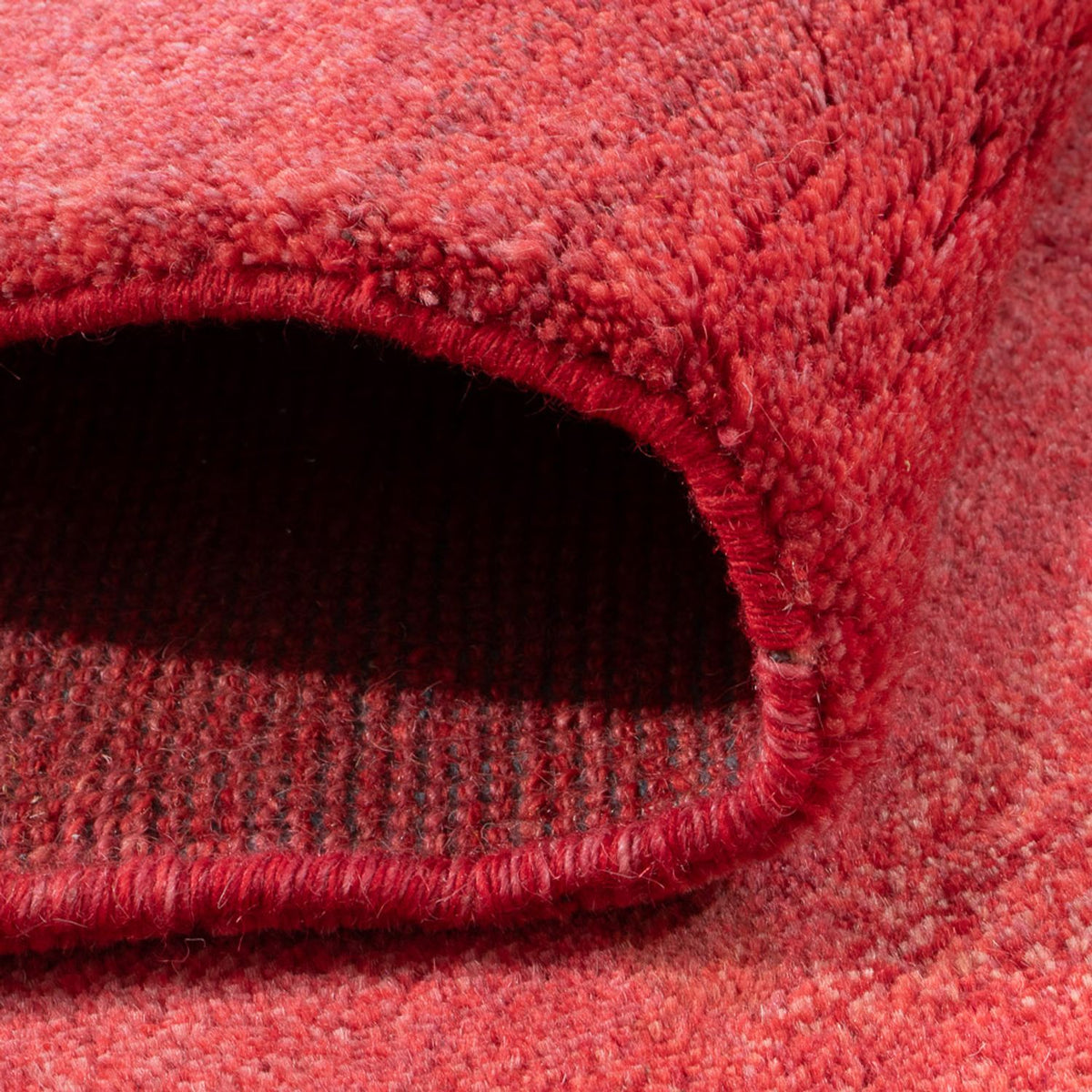 Runner Gabbeh-matta - Indus - 240 x 80 cm - röd