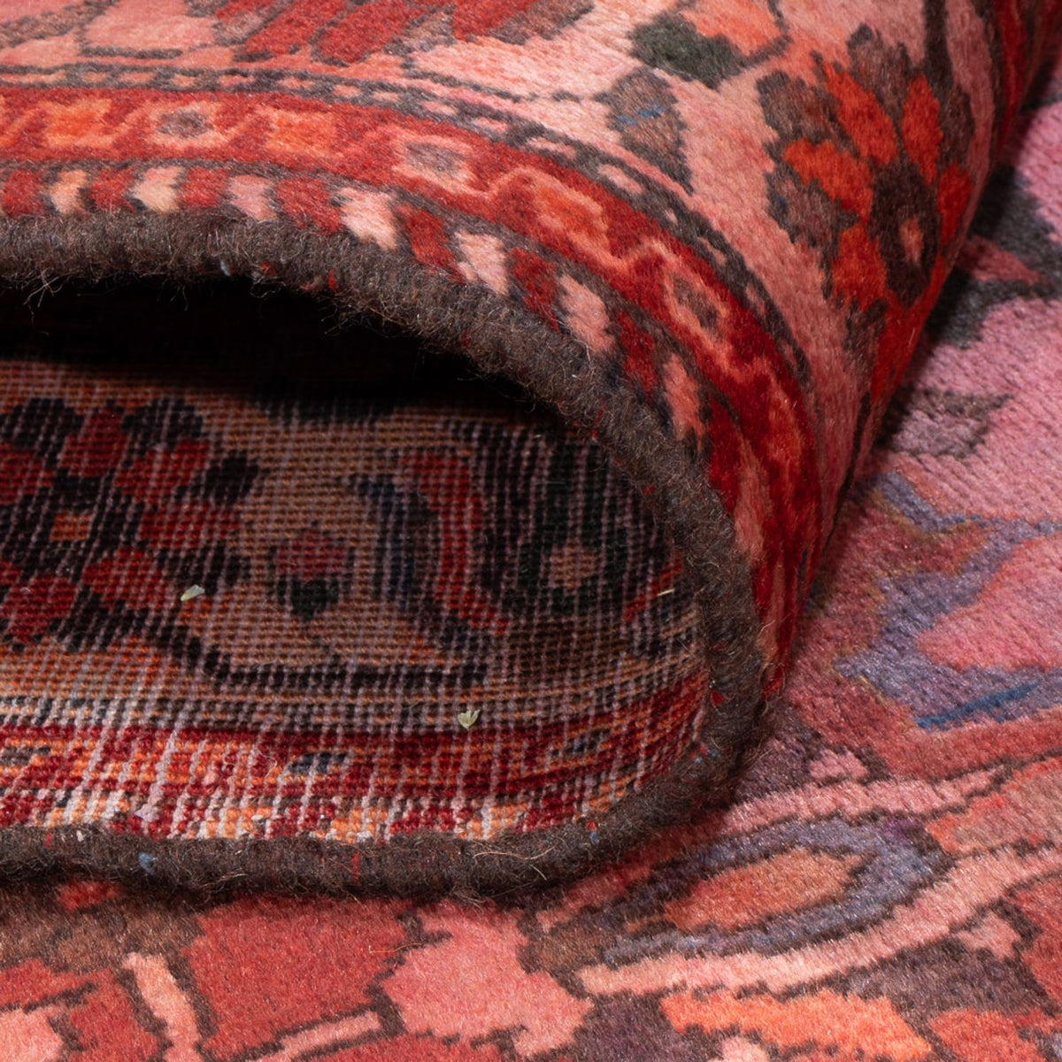 Persisk matta - Nomadic - 210 x 162 cm - ljusröd