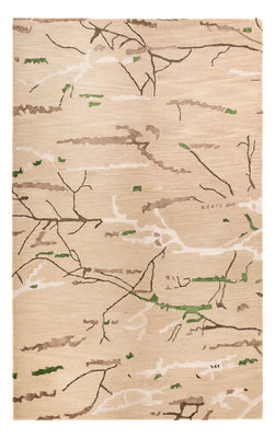Designermatta - 242 x 152 cm - beige