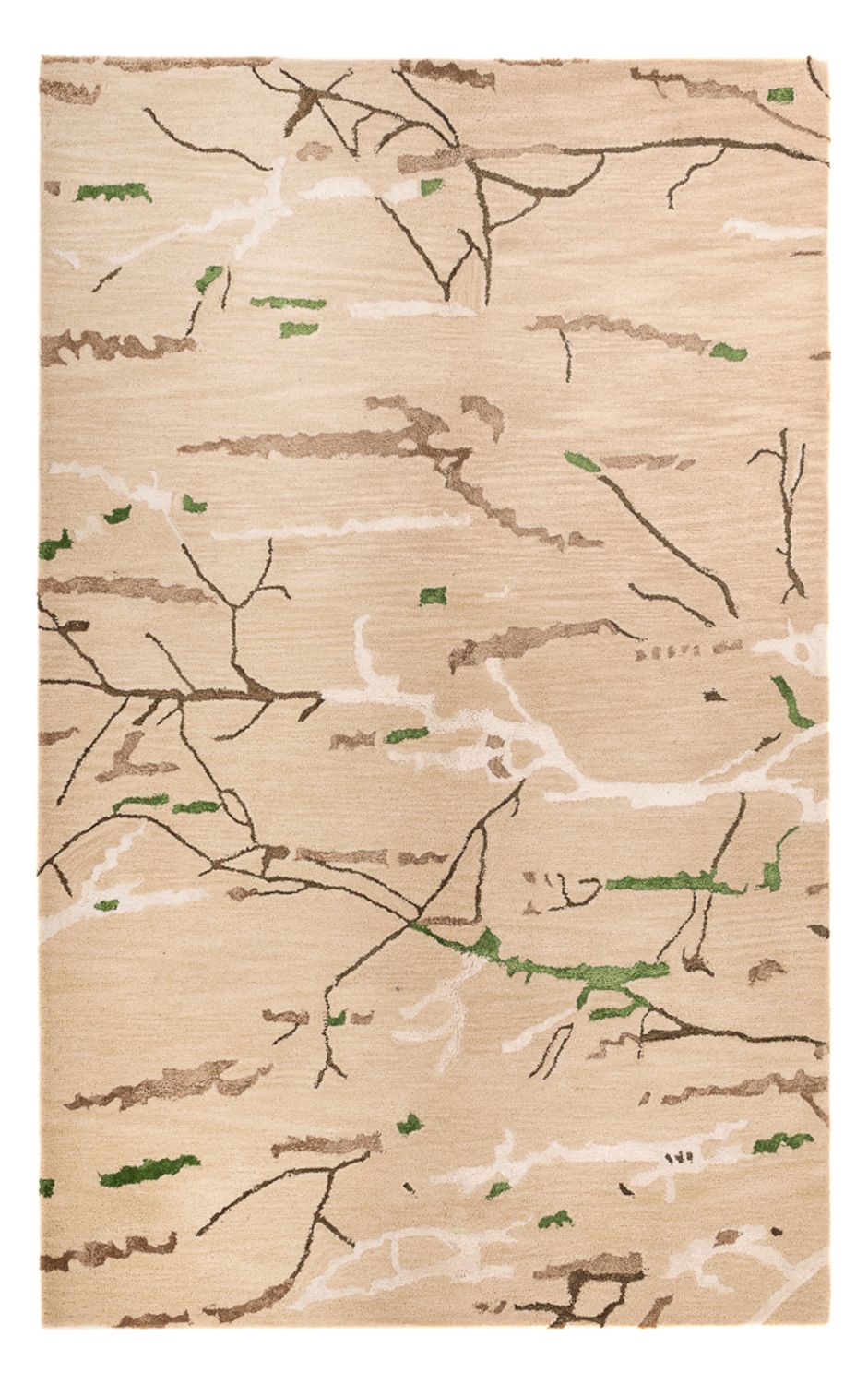 Designermatta - 242 x 152 cm - beige