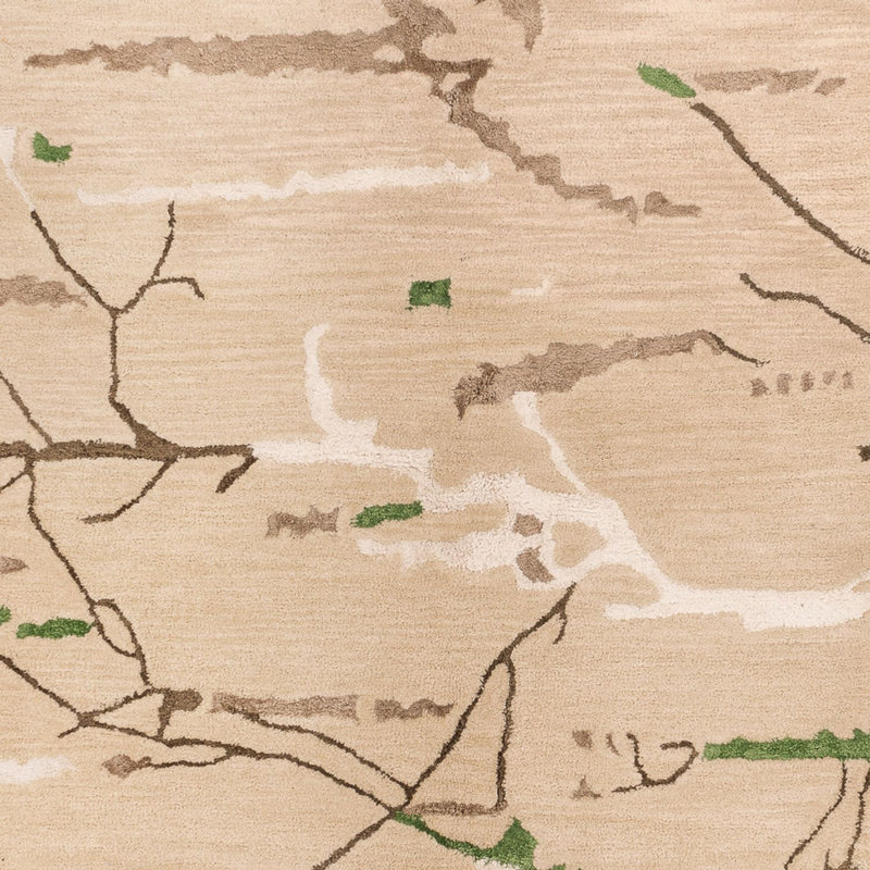 Designermatta - 242 x 152 cm - beige