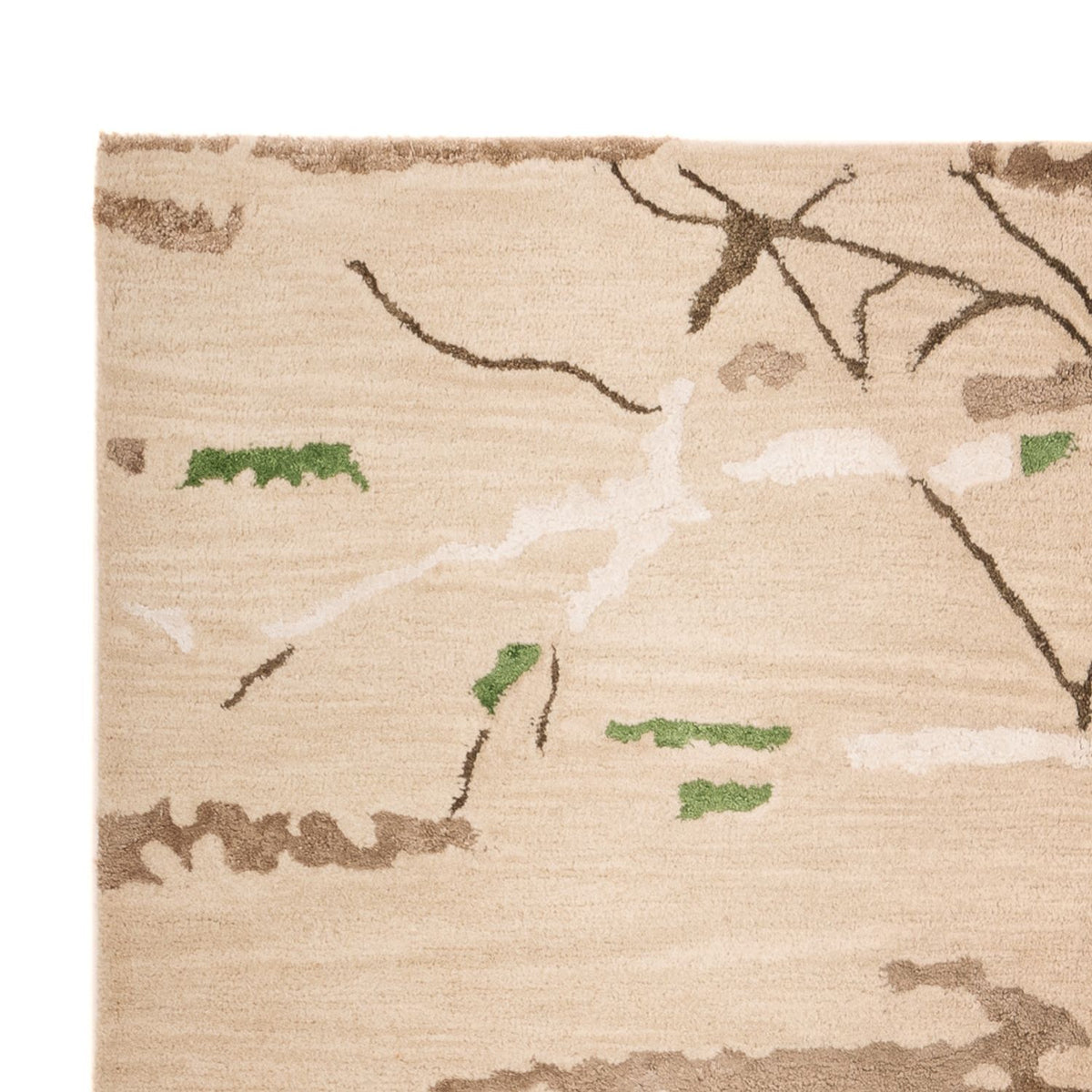 Designermatta - 242 x 152 cm - beige