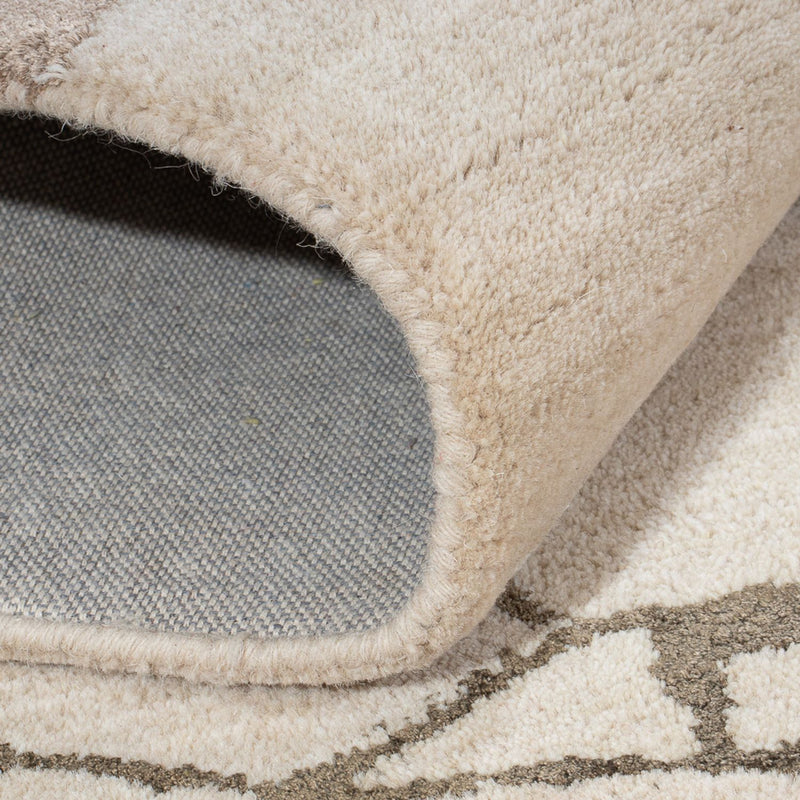 Designermatta - 242 x 152 cm - beige