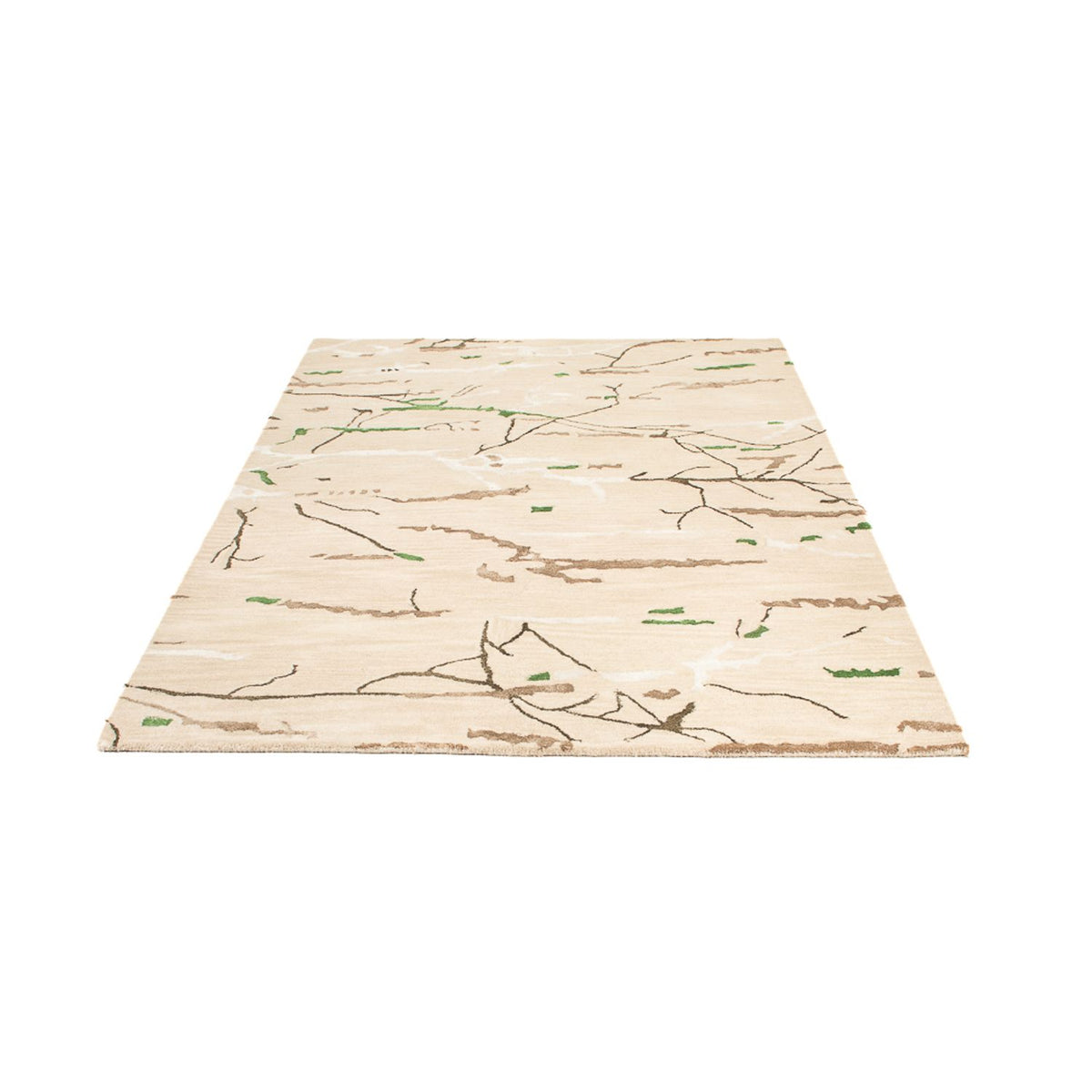 Designermatta - 242 x 152 cm - beige