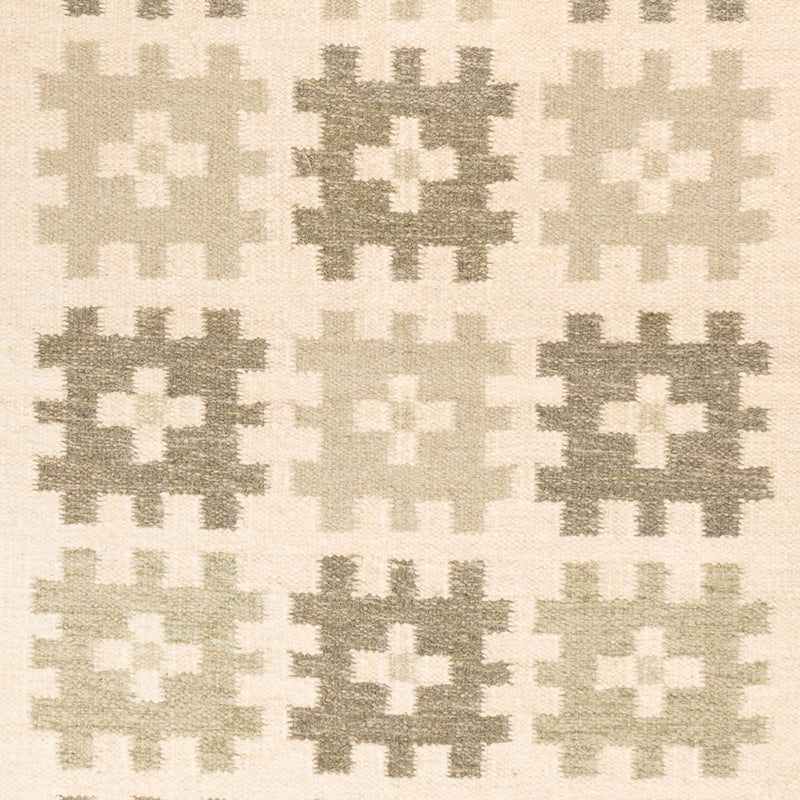 Kelim matta - trendig - 180 x 120 cm - beige