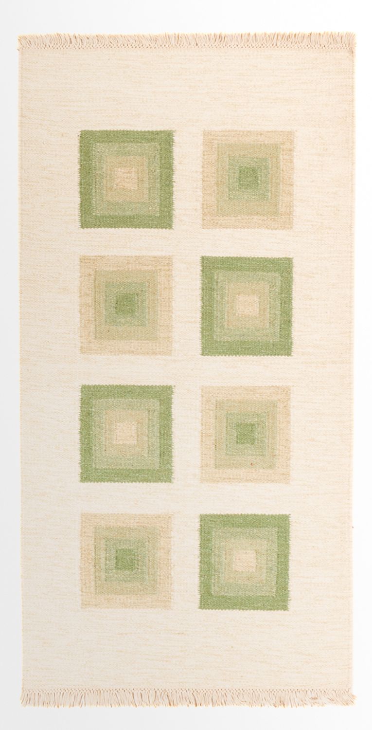 Kelim matta - trendig - 160 x 90 cm - flerfärgad