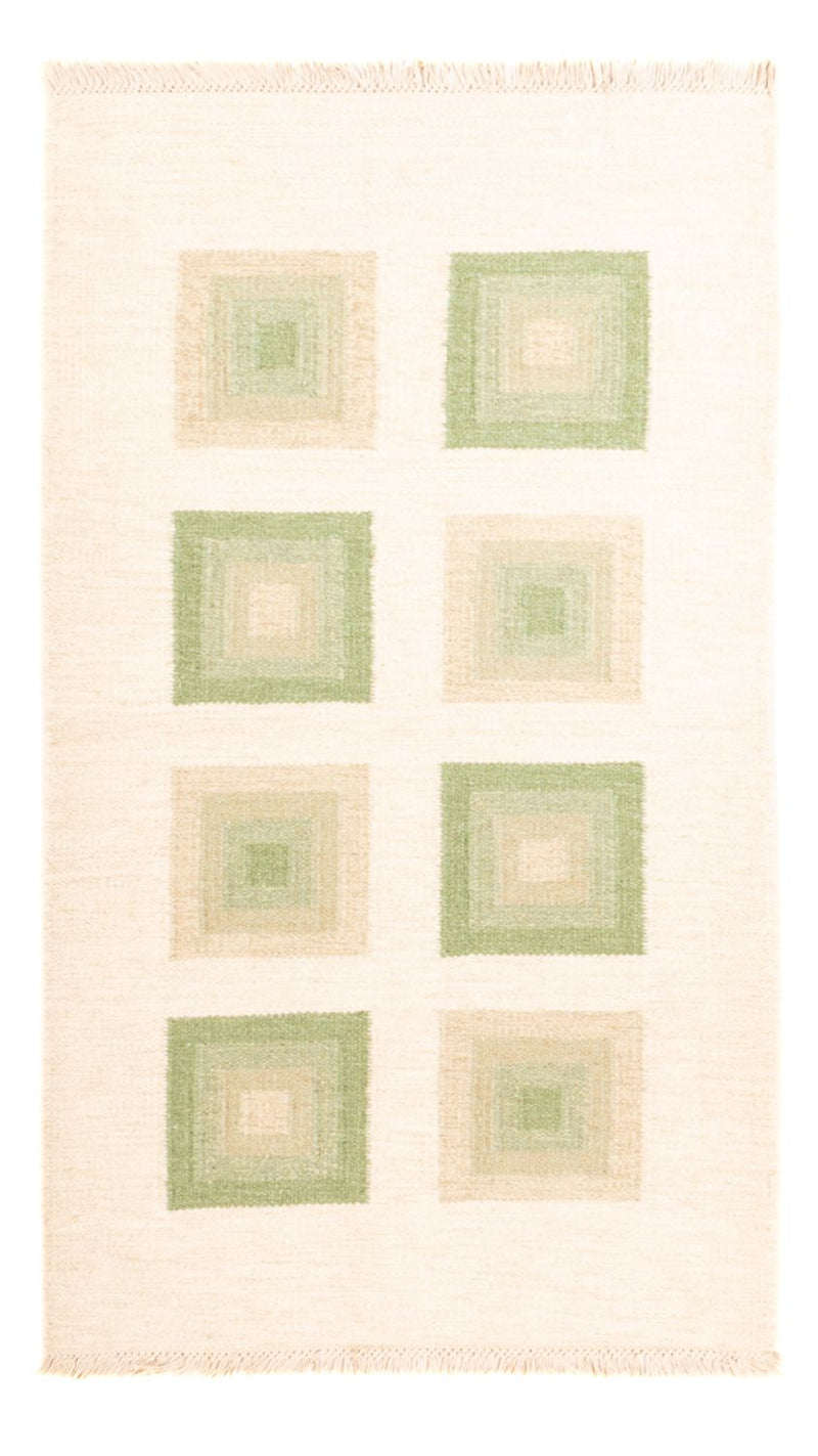 Kelim matta - trendig - 160 x 90 cm - flerfärgad