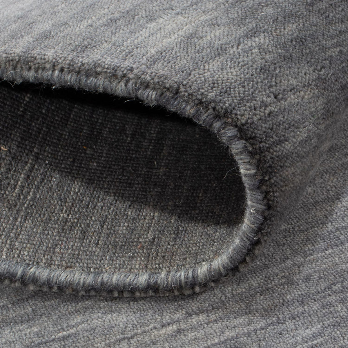 Gabbeh matta - Loribaft Softy - 160 x 90 cm - grått