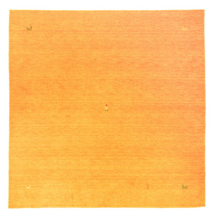 Gabbeh-matta - Softy kvadrat  - 250 x 250 cm - guld