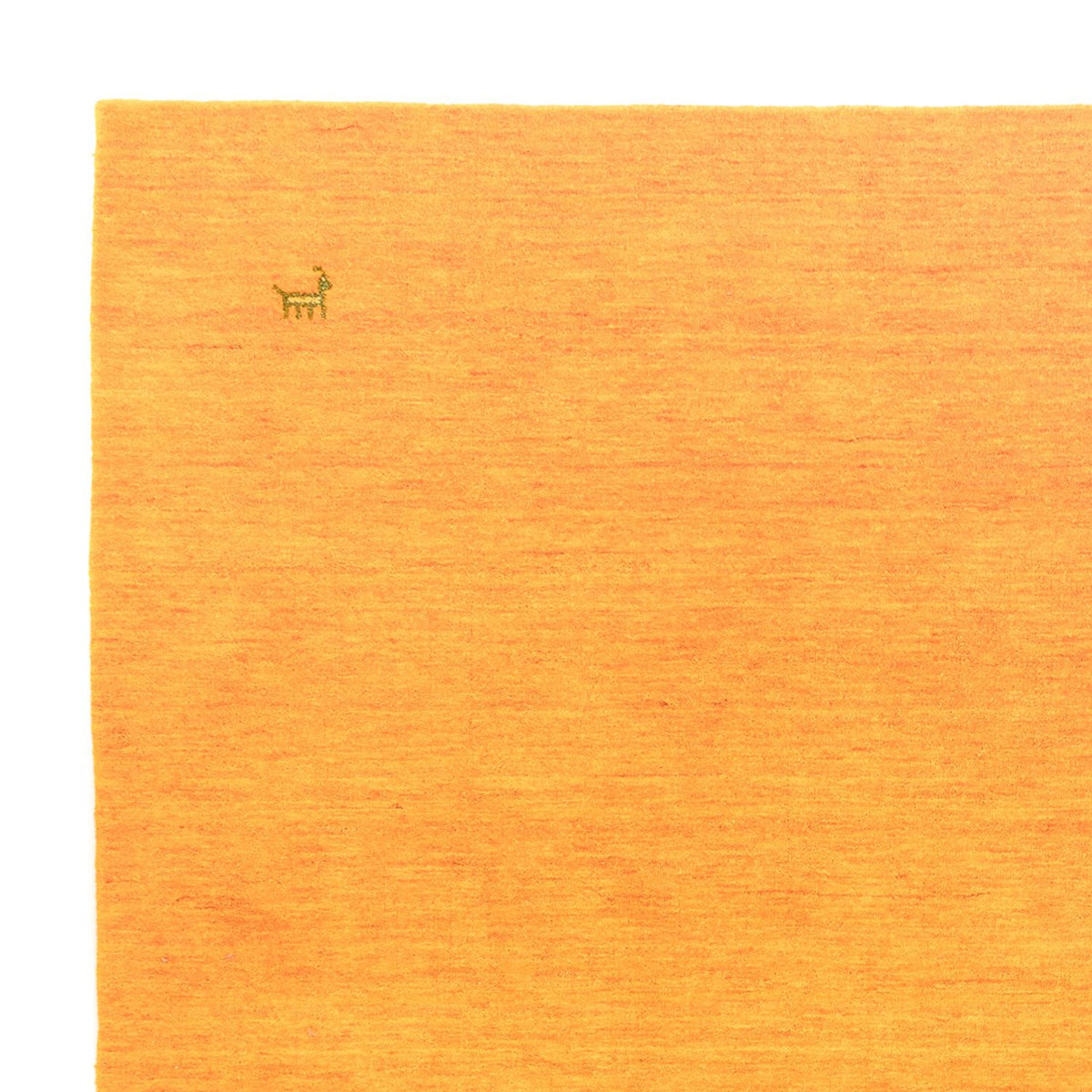 Gabbeh-matta - Softy kvadrat  - 250 x 250 cm - guld