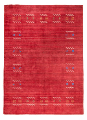 Gabbeh matta - Loribaft Softy - 240 x 170 cm - röd