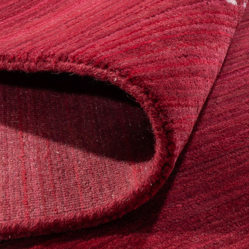 Gabbeh matta - Loribaft Softy - 240 x 170 cm - röd