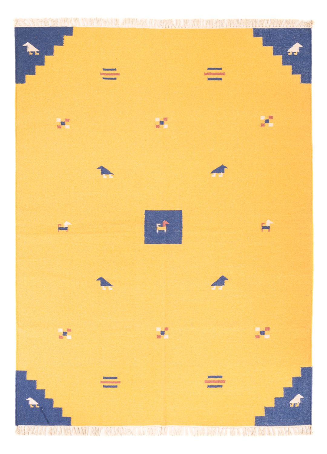 Kelim matta - trendig - 240 x 170 cm - flerfärgad