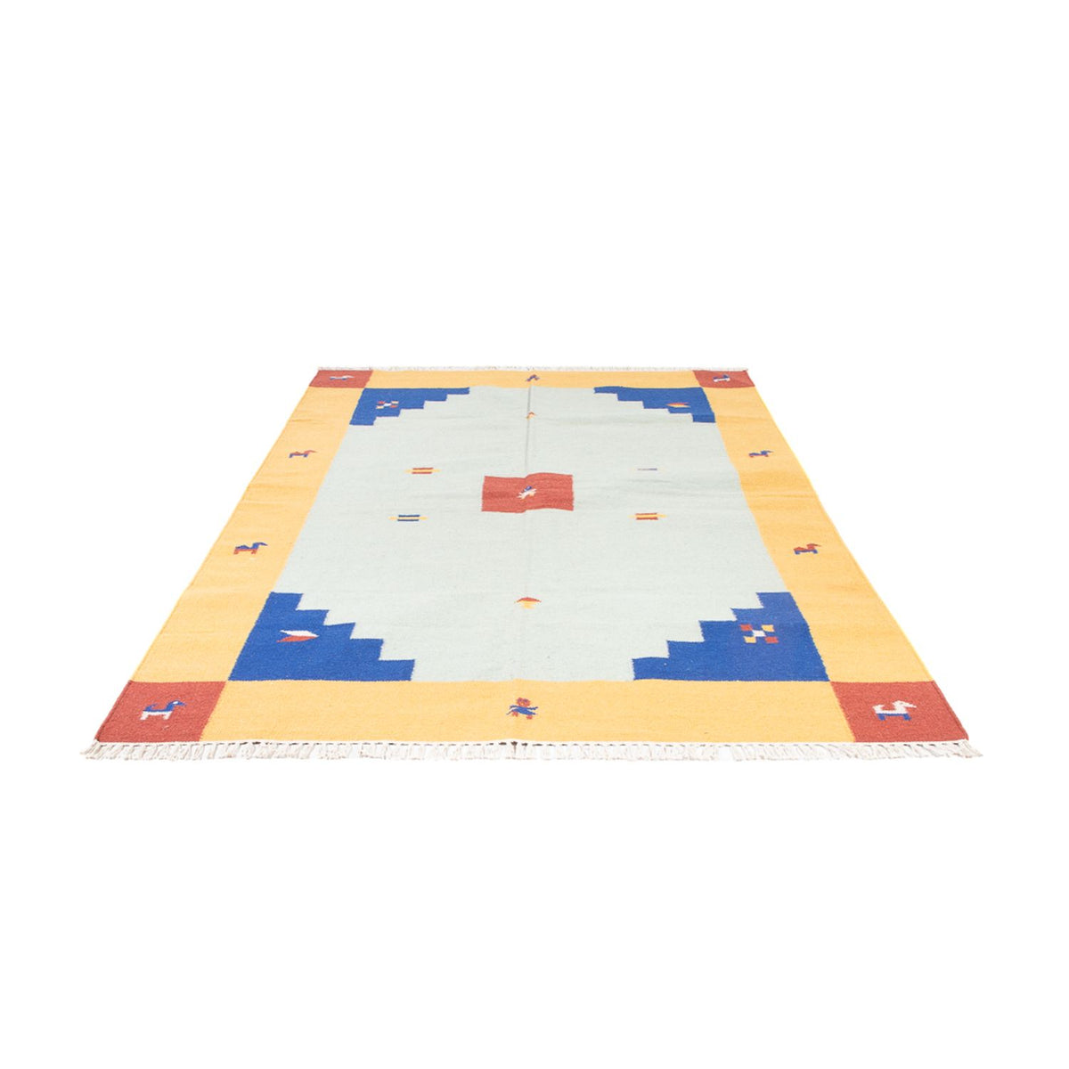 Kelim matta - trendig - 240 x 170 cm - flerfärgad