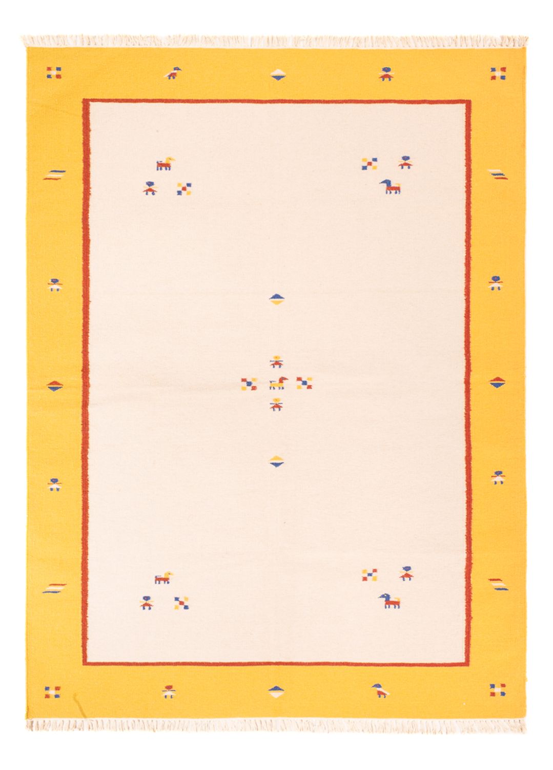 Kelim matta - trendig - 240 x 170 cm - flerfärgad