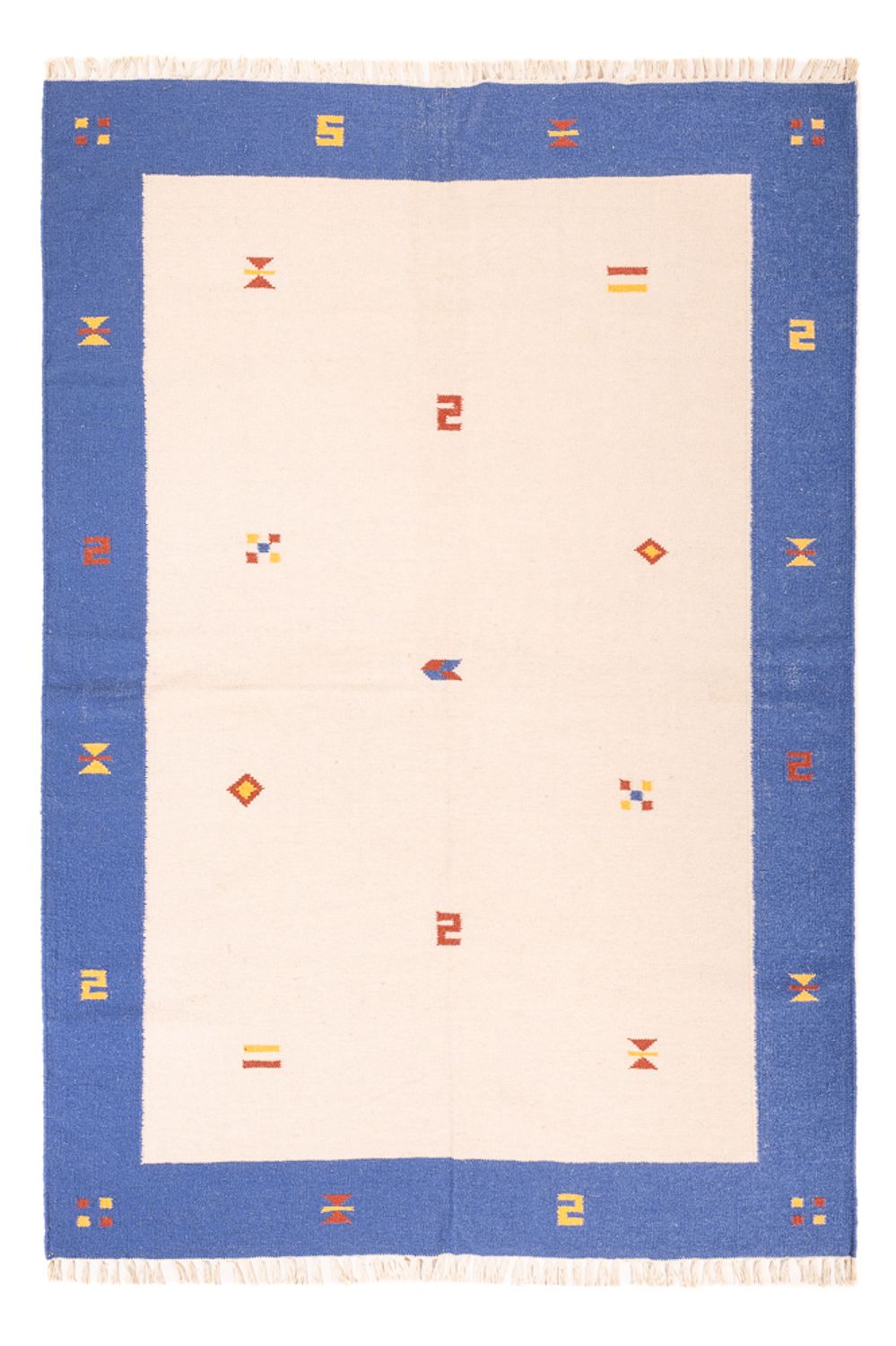 Kelim matta - trendig - 240 x 170 cm - flerfärgad