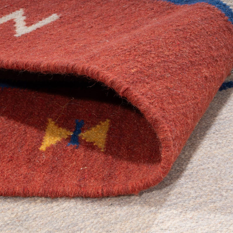 Kelim matta - trendig - 240 x 170 cm - flerfärgad