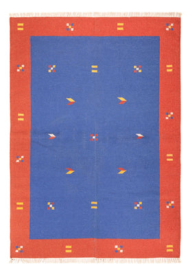 Kelim matta - trendig - 240 x 170 cm - flerfärgad