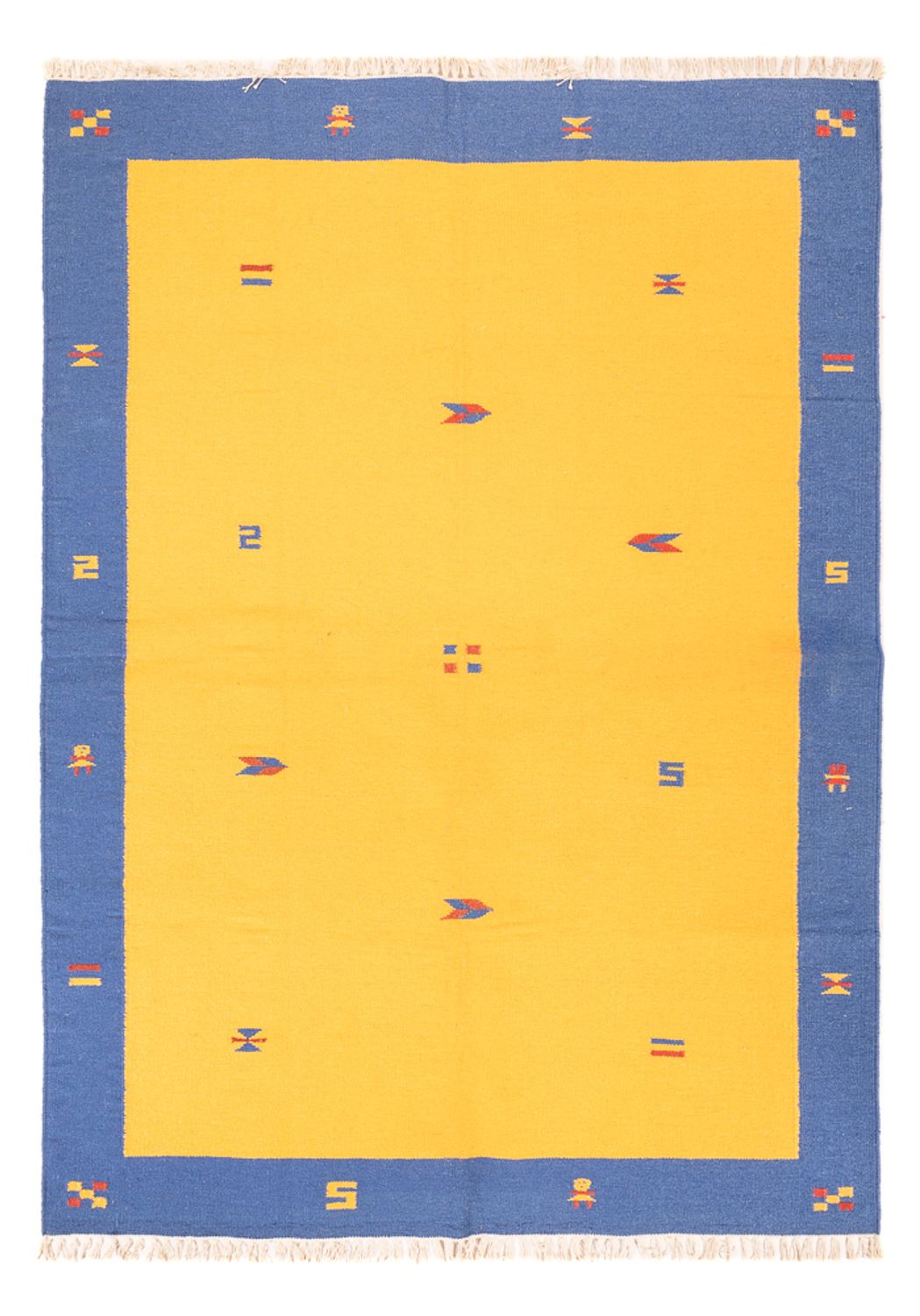 Kelim matta - trendig - 240 x 170 cm - flerfärgad