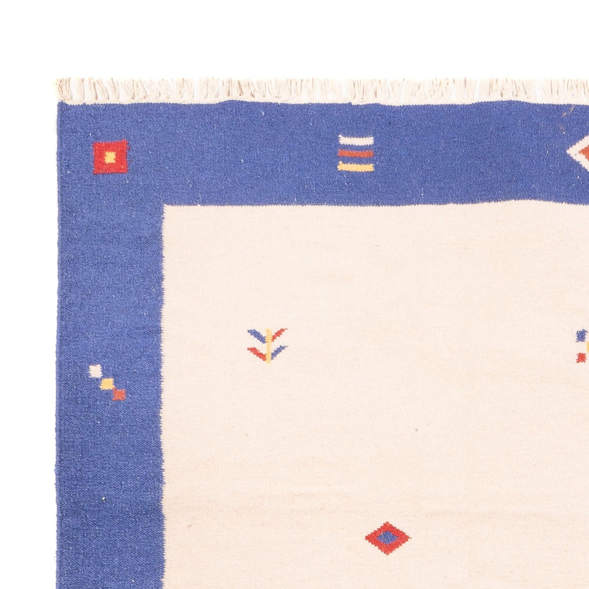 Kelim matta - trendig - 300 x 200 cm - flerfärgad