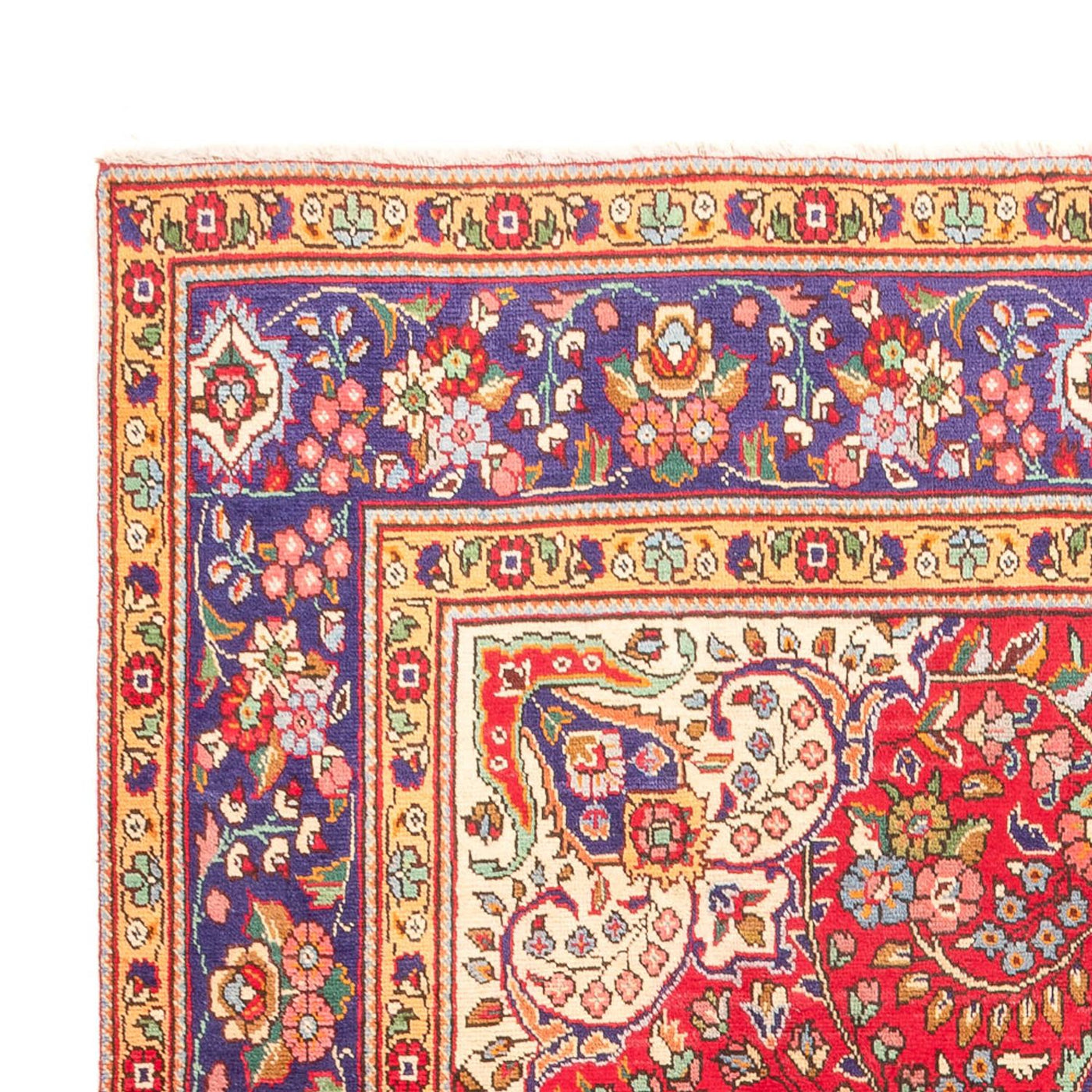 Persisk matta - Tabriz - 314 x 203 cm - röd