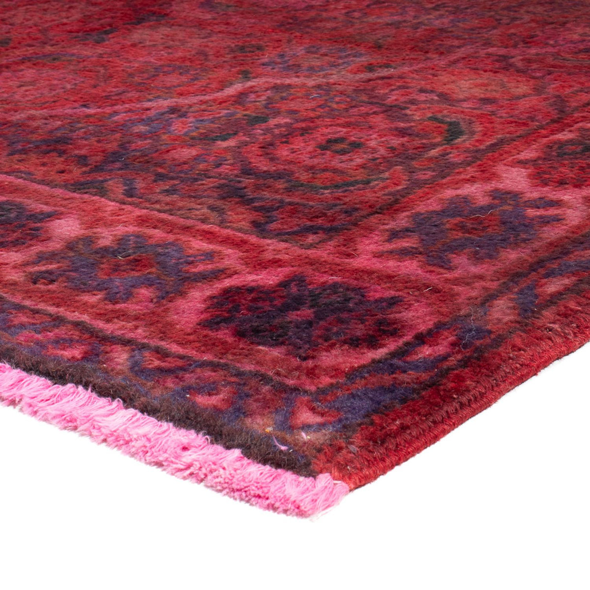 Runner Oriental Carpet - 323 x 115 cm - röd