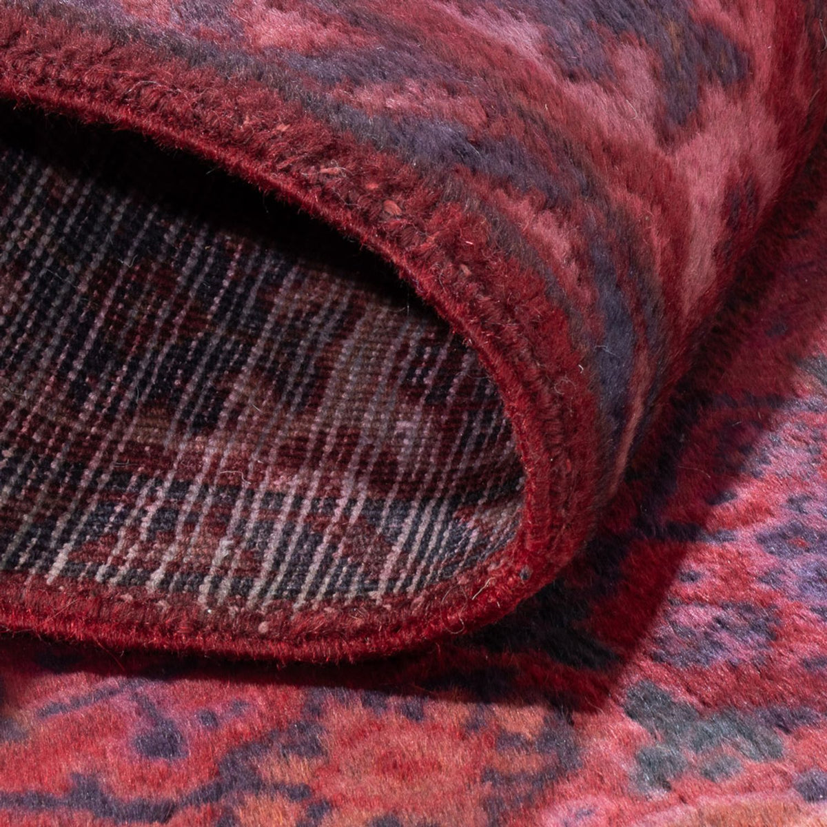 Runner Oriental Carpet - 323 x 115 cm - röd