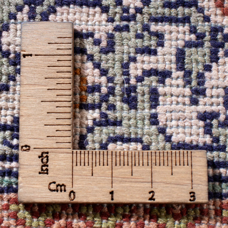 Sidenmatta - Kashmir Silk - 337 x 247 cm - ljusröd