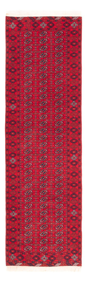 Runner Afghansk matta - Bukhara - 260 x 85 cm - röd