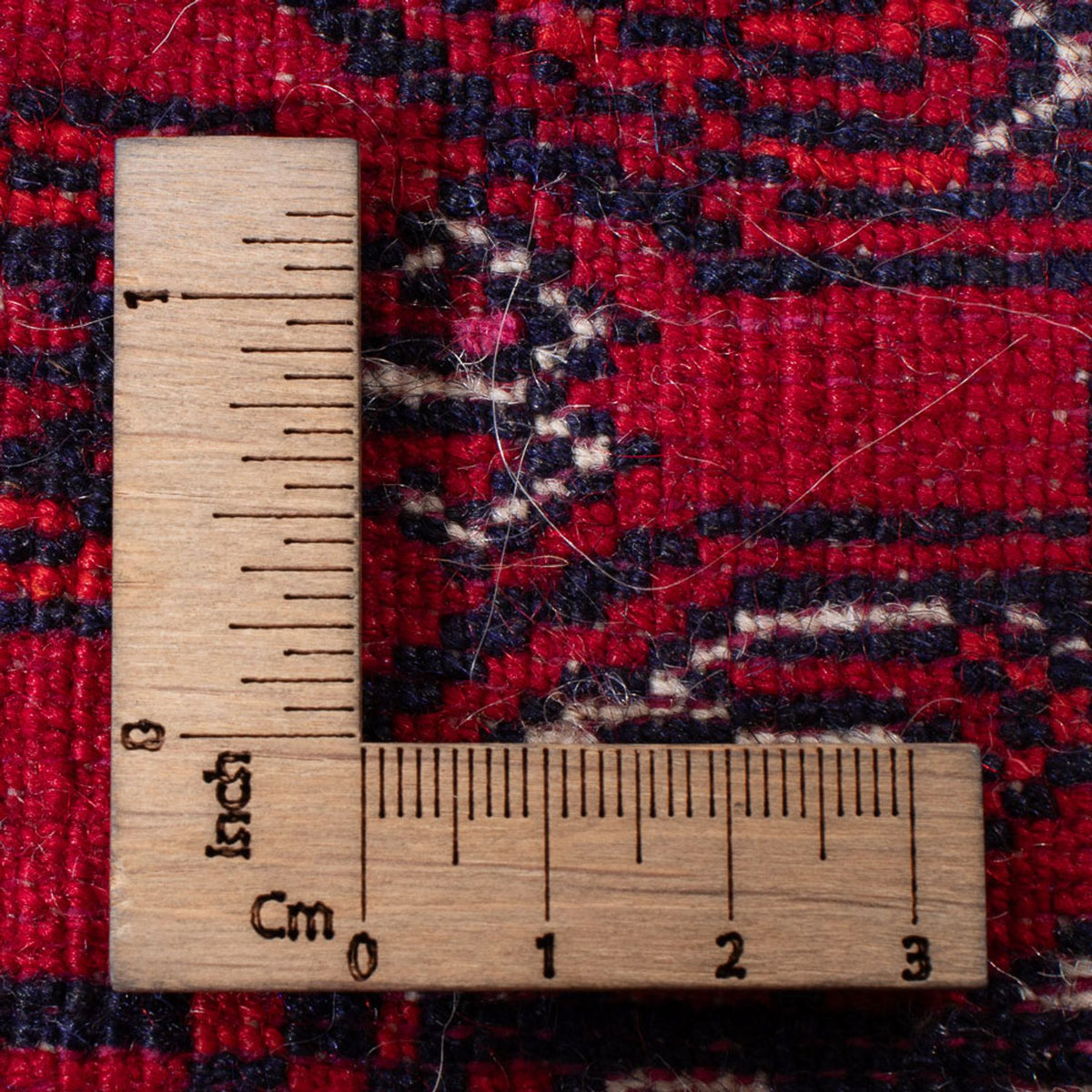 Runner Afghansk matta - Bukhara - 260 x 85 cm - röd