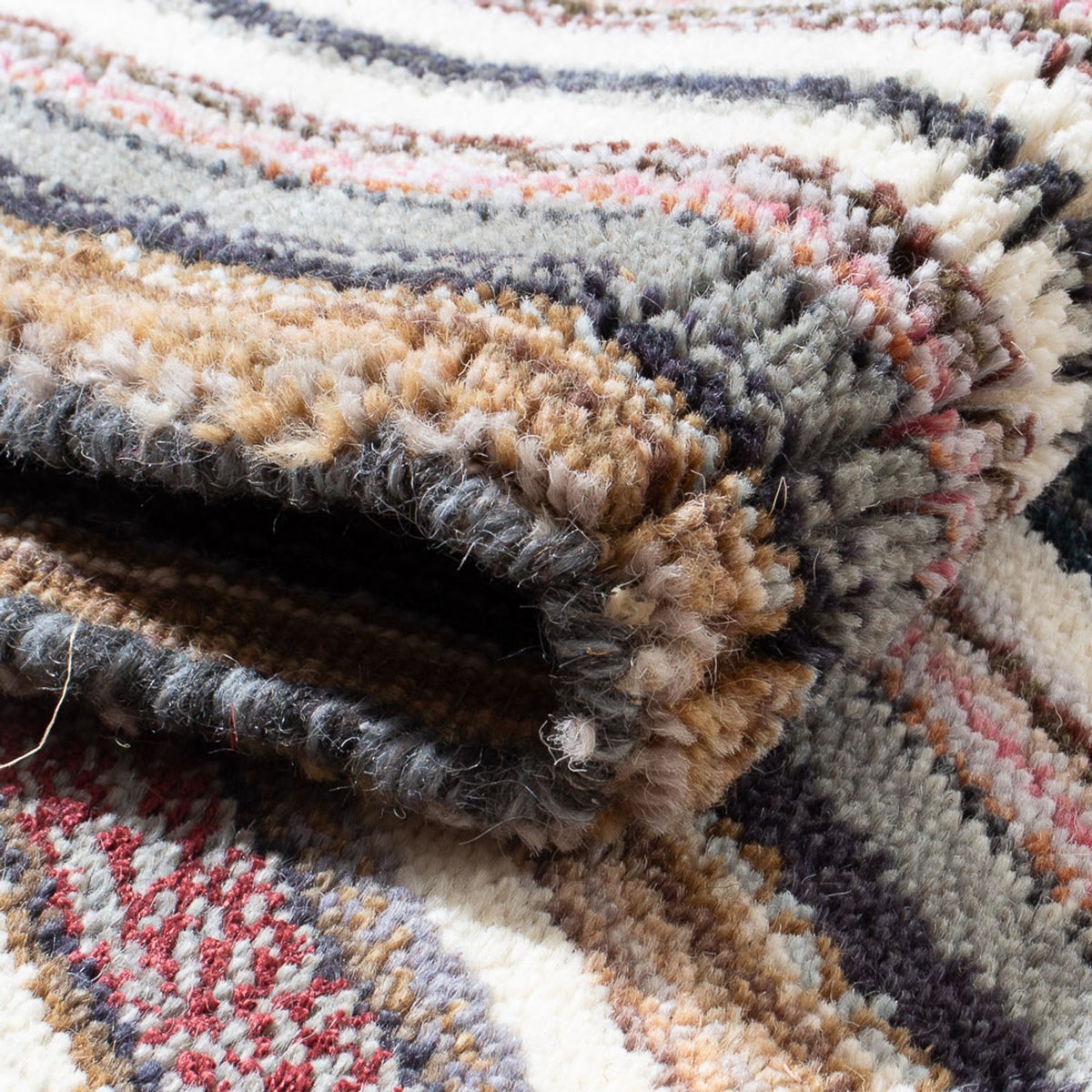 Runner Ullmatta - 160 x 90 cm - flerfärgad