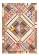 Patchwork-matta 230x160cm - Perserteppich Wollteppich