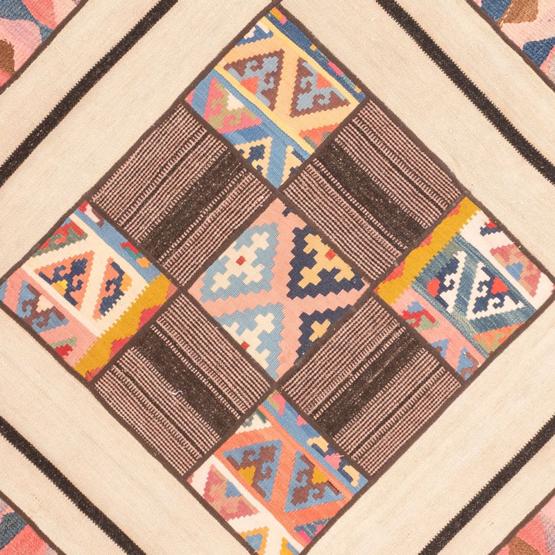 Runner Patchwork-matta - 230 x 160 cm - flerfärgad