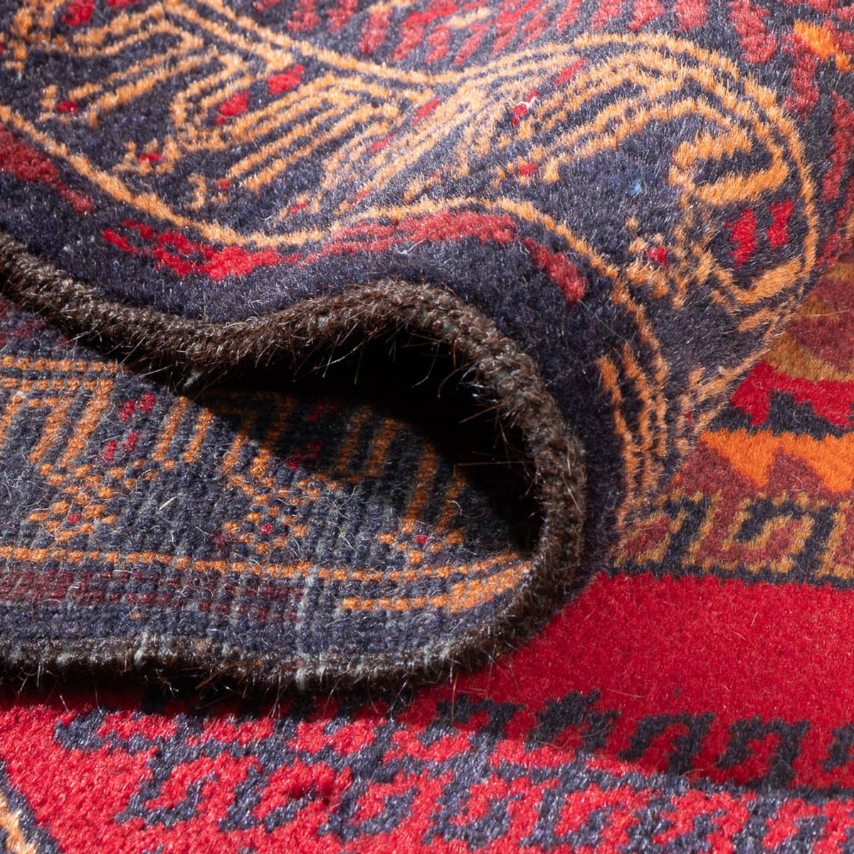 Baluch-matta - 142 x 95 cm - röd