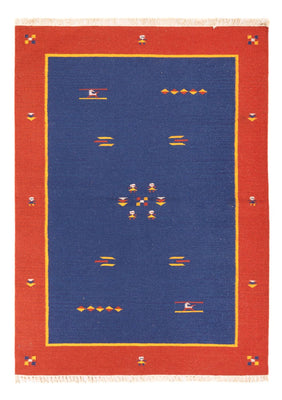 Kelim matta - trendig - 200 x 140 cm - flerfärgad